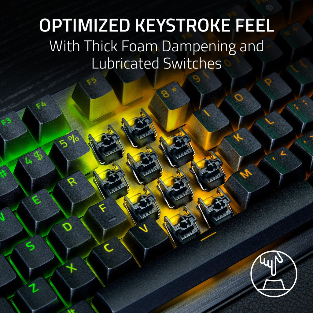Razer Huntsman V3 Pro TKL 8KHz Esports Gaming Keyboard, Black