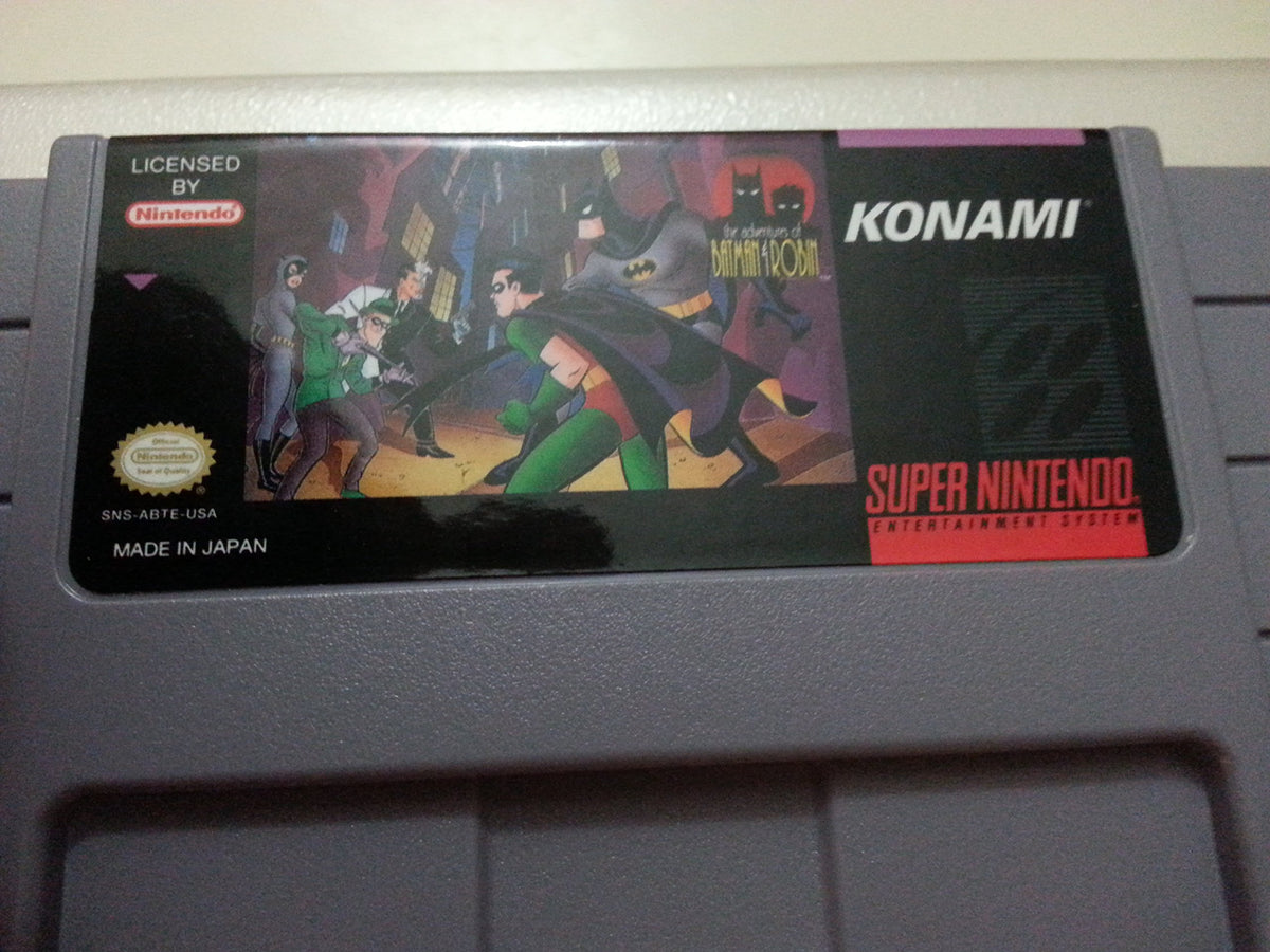 The Adventures of Batman and Robin - Nintendo Super NES (Renewed)