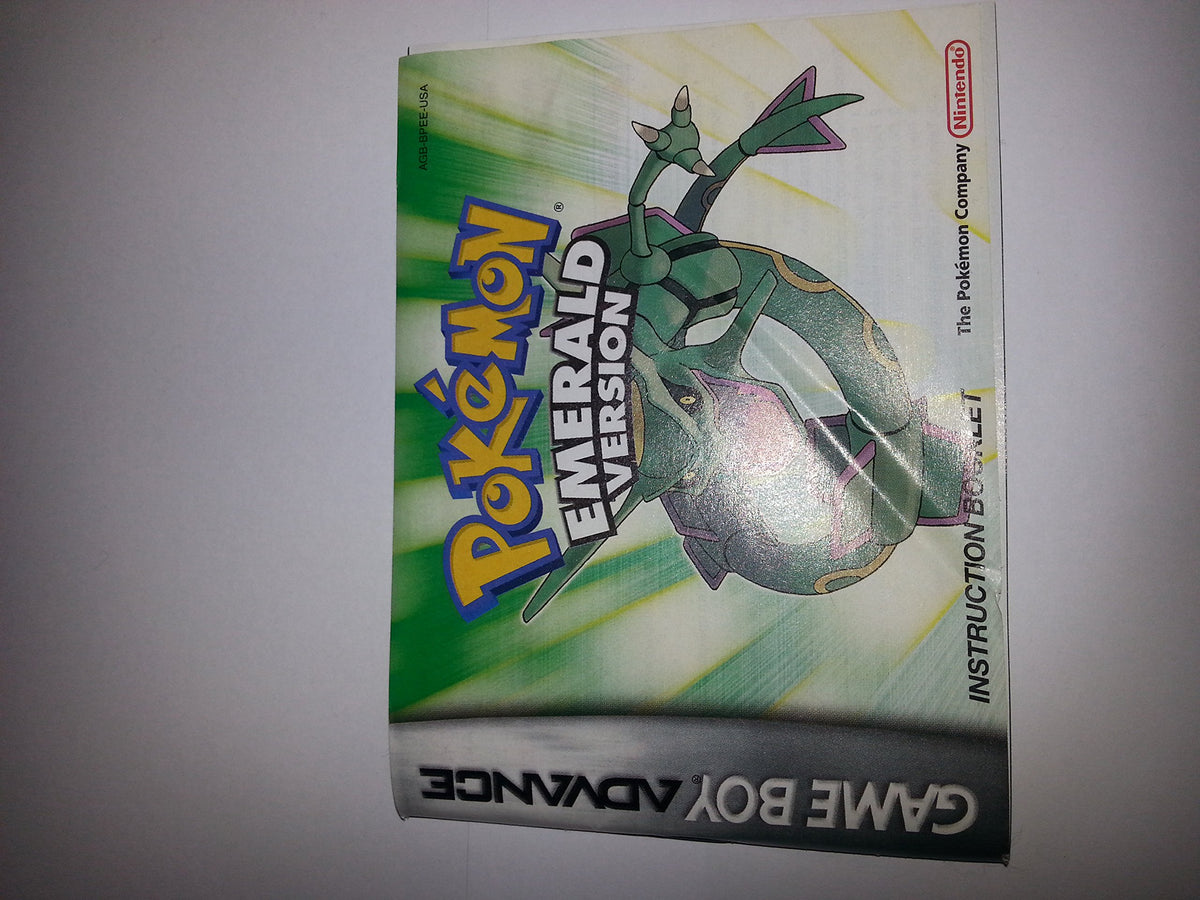 GameBoy Advance - Pokemon Smaragd Edition / Emerald
