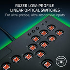 Razer Kitsune All-Button Arcade Controller, For PlayStation 5 & PC, Black