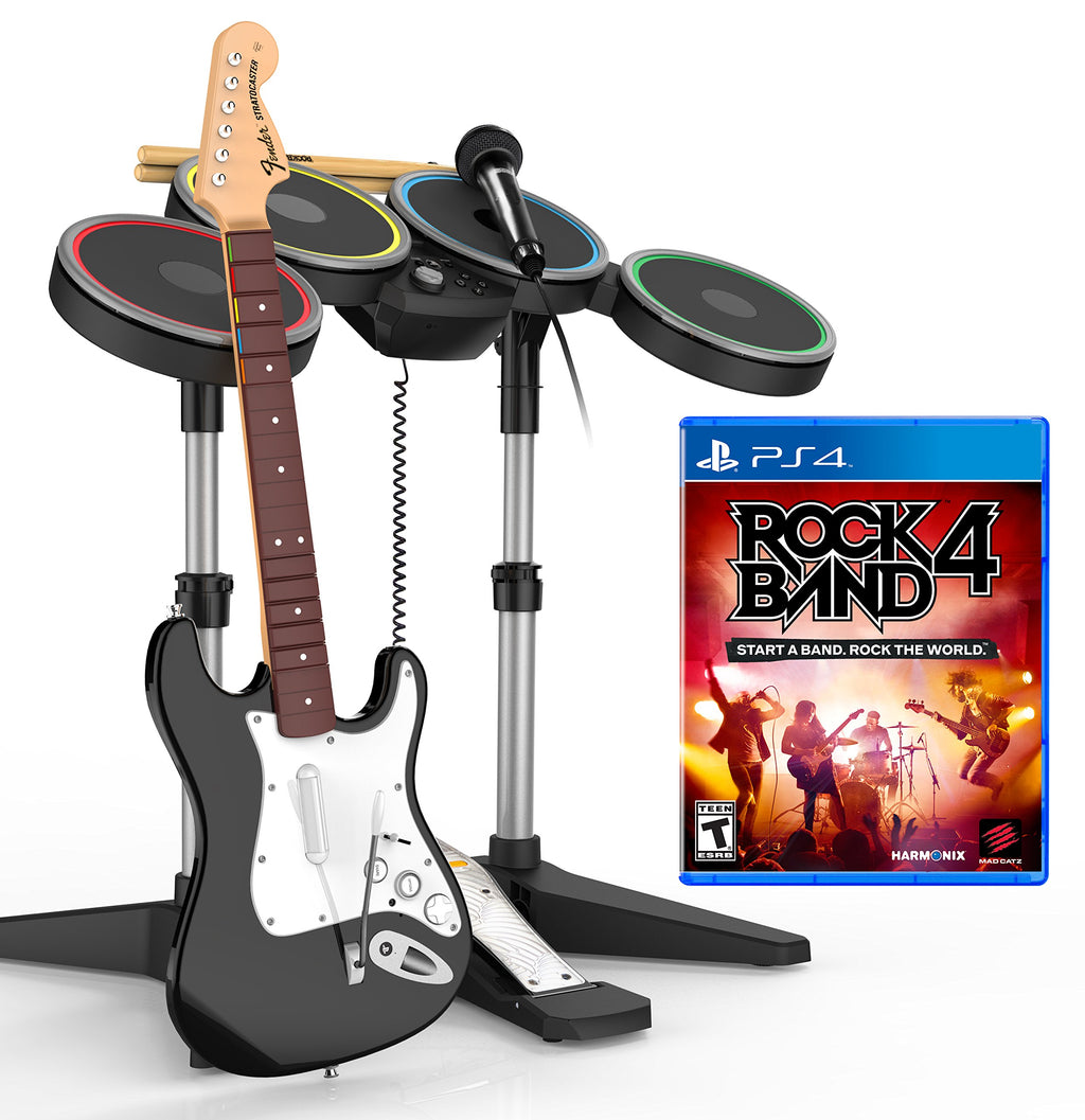 Rock Band 4 Wireless Guitar Bundle - PlayStation 4