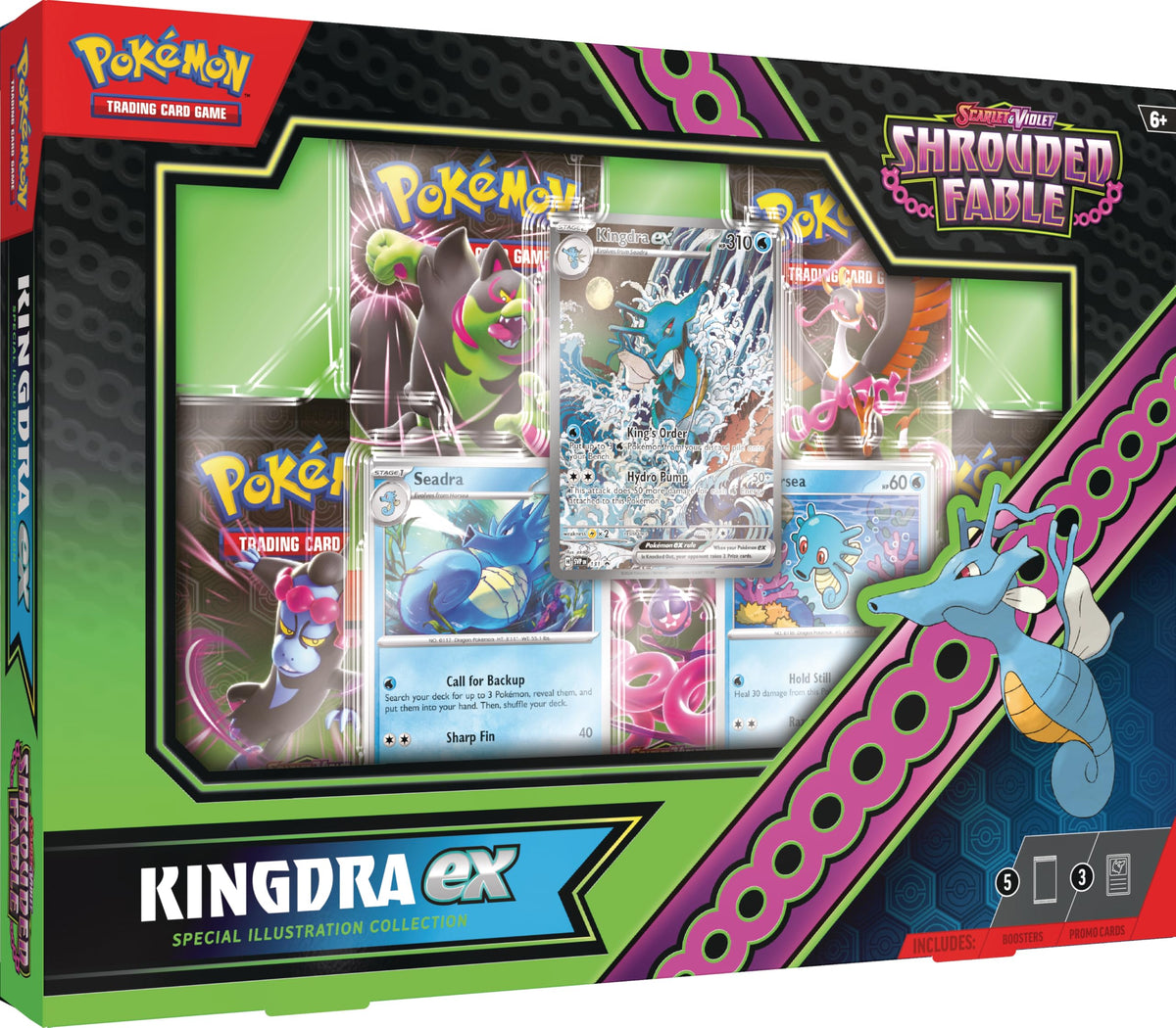 Pokemon TCG: Scarlet And Violet: Shrouded Fable Greninja Ex Special Illustration Collection