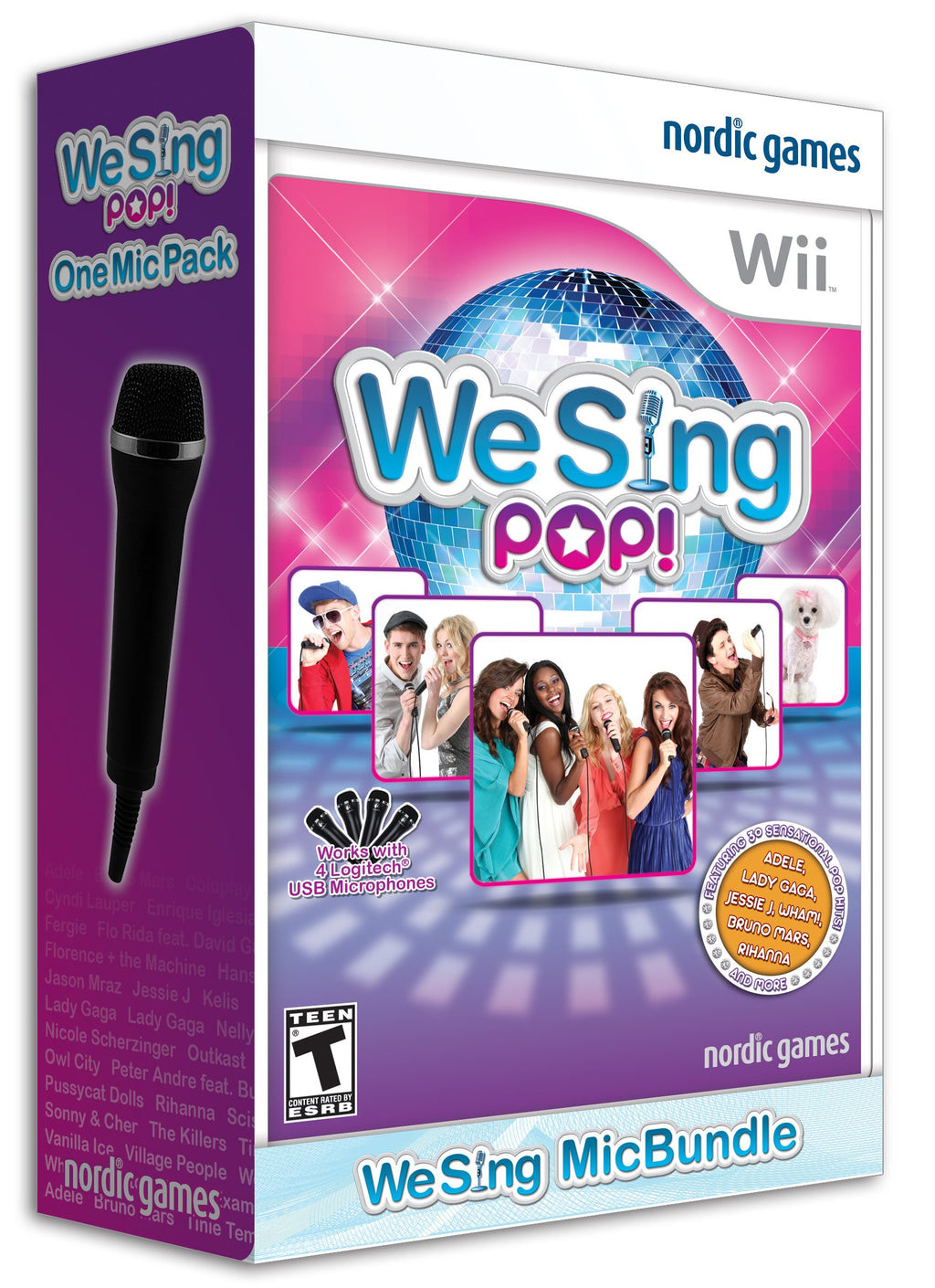 We Sing Pop with 2 Microphones - Nintedo Wii