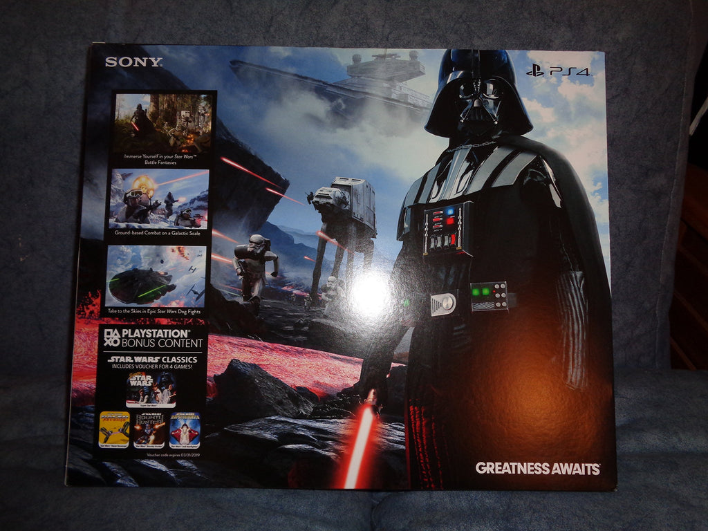 500GB PlayStation 4 Console - Limited Edition Star WarsBattlefront Bundle