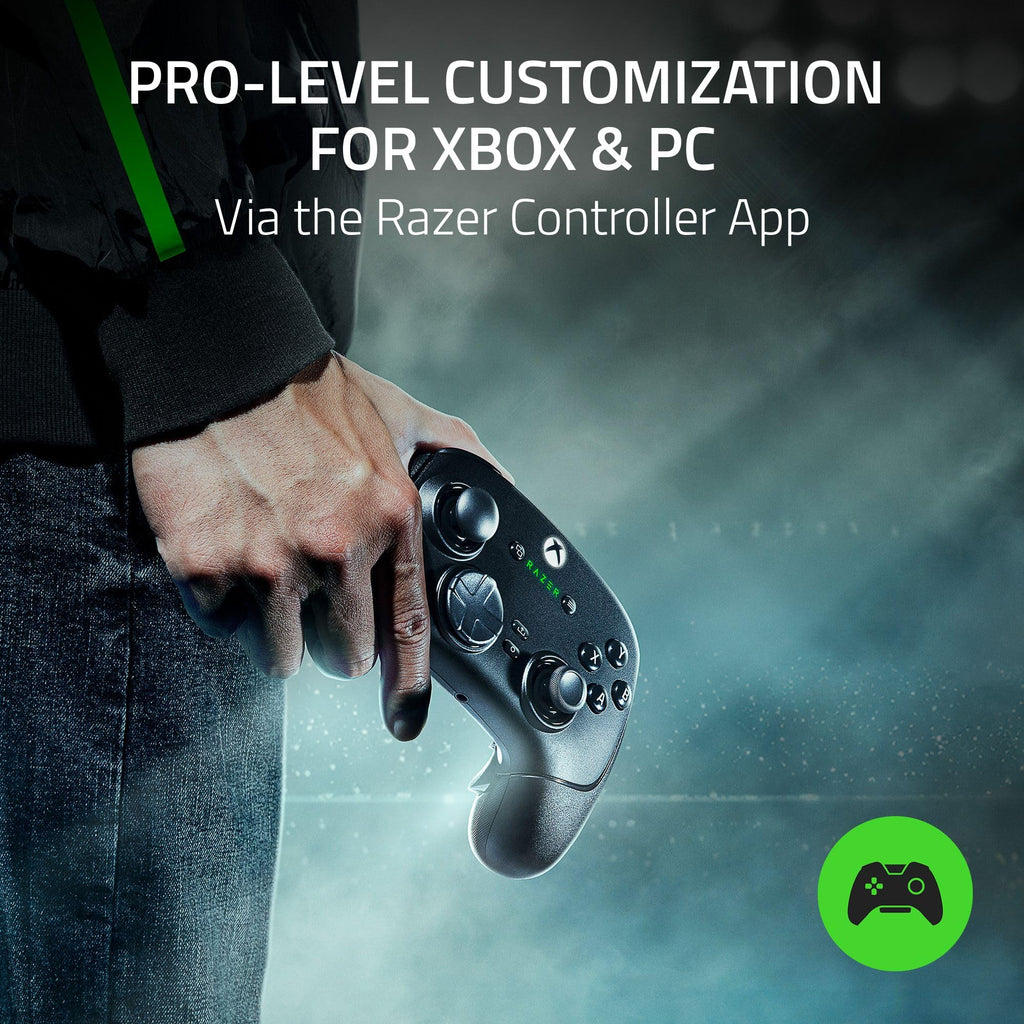 Razer Wolverine V3 Pro Wireless Gaming Controller: Licensed for Xbox Series X|S, Xbox One, Windows PC - 6 Remappable Buttons - Fast Triggers - Customizable Thumbsticks - Wired Tournament Mode - Black