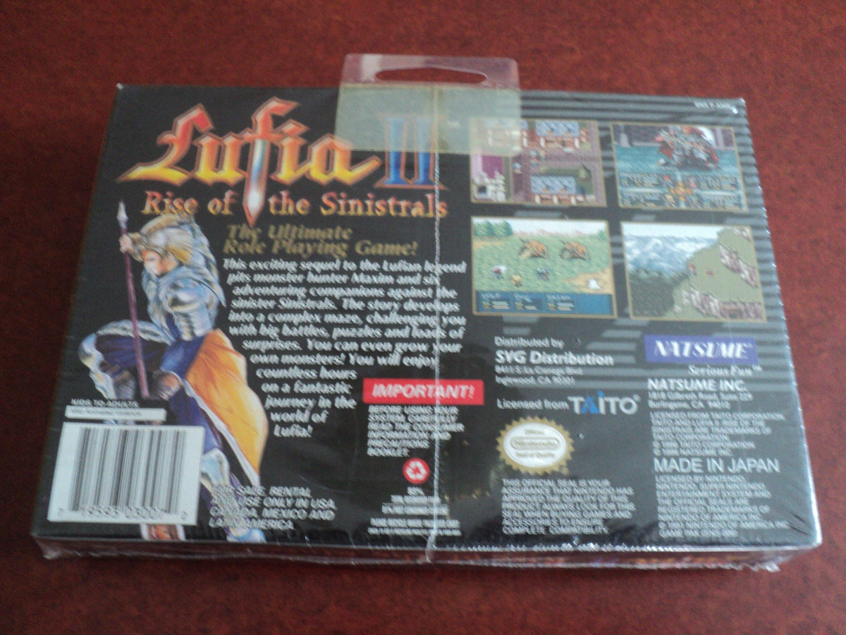Lufia II: Rise of the Sinistrals - Super Nintendo (Renewed)