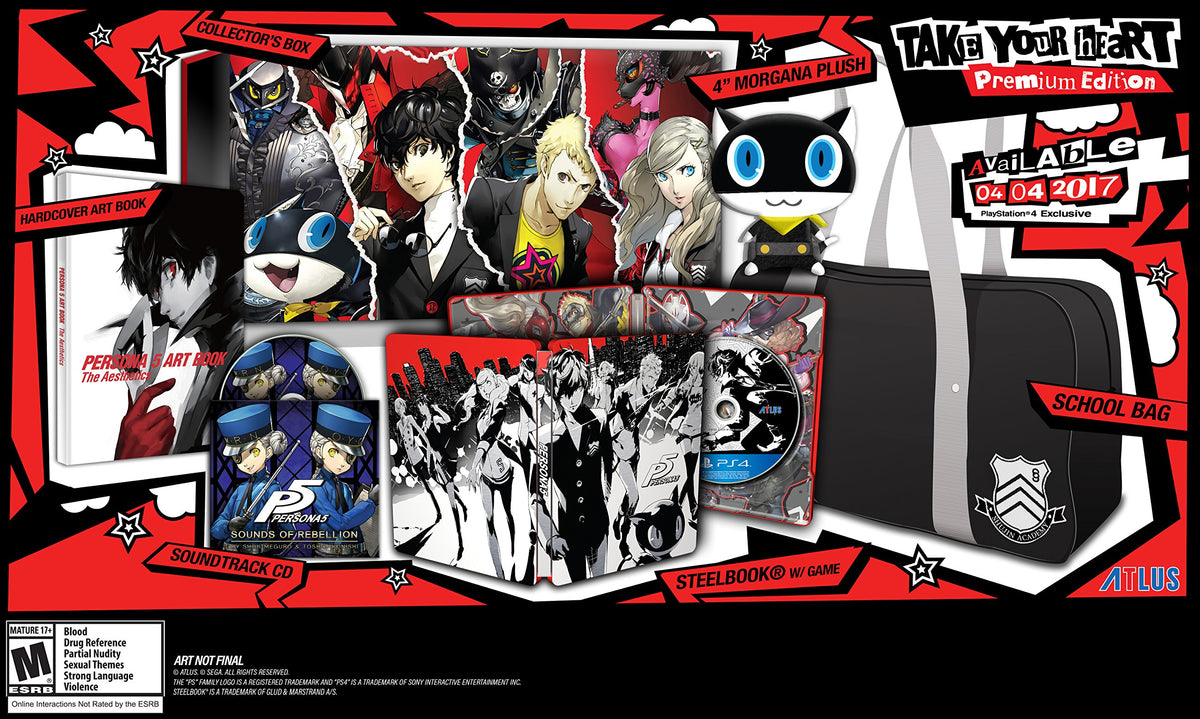 Persona 5 - PlayStation 4 "Take Your Heart" Premium Edition Edition
