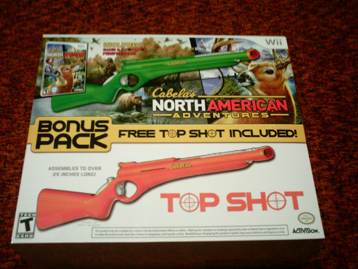 Cabela's North American Adventures 2011 Bundle Pack with Green and Orange Top Shot