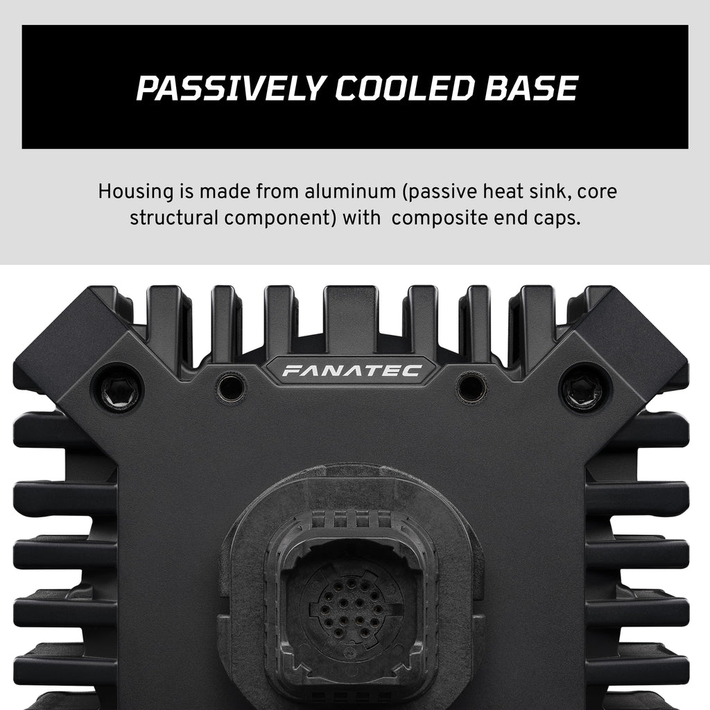 FANATEC Sim Racing CSL DD QR2 Wheel Base – 5 Nm Direct Drive Base, Dynamic Force Feedback, QR2 Motorsport-Derived Quick-Release System – PC