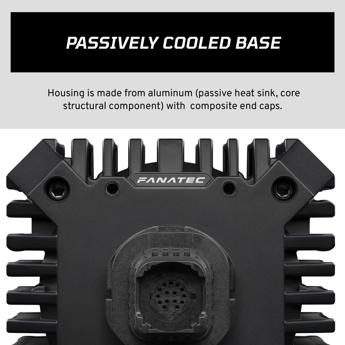 FANATEC Sim Racing CSL DD QR2 Wheel Base – 5 Nm Direct Drive Base, Dynamic Force Feedback, QR2 Motorsport-Derived Quick-Release System – PC