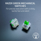 Razer BlackWidow V4 X Mechanical Gaming Keyboard, Pokémon Edition