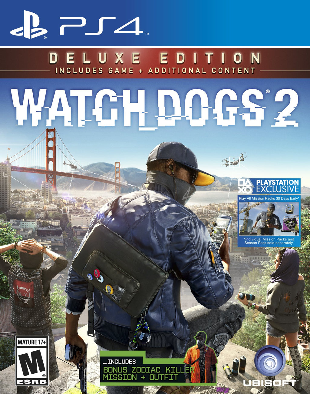 Watch Dogs 2: Gold Edition (Includes Extra Content + Season Pass subscription) - PlayStation 4