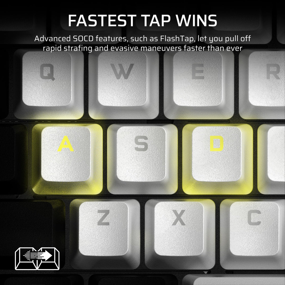 Corsair MAKR PRO 75 Magnetic Mechanical Gaming Keyboard – US QWERTY – Black