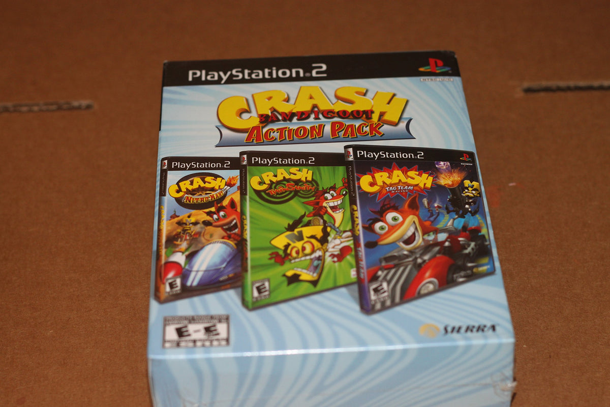 Crash Bandicoot Action Pack - PlayStation 2