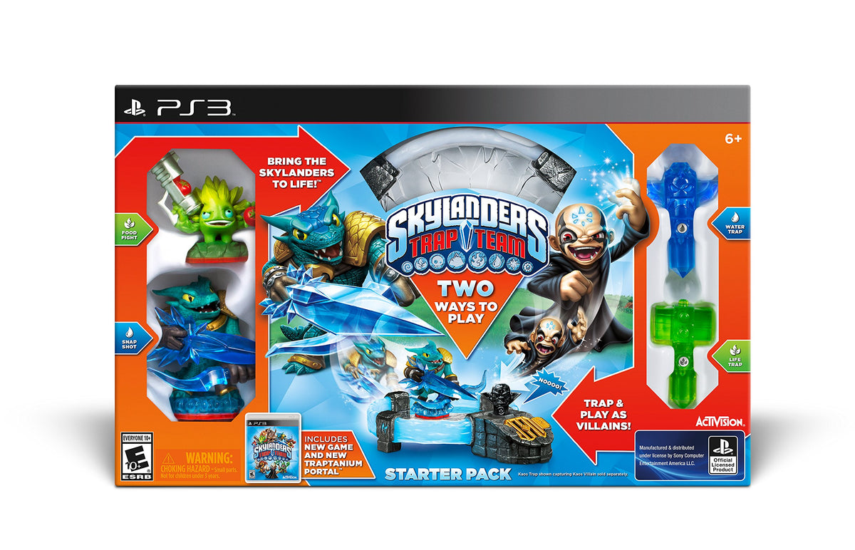 Skylanders Trap Team Starter Pack - Wii