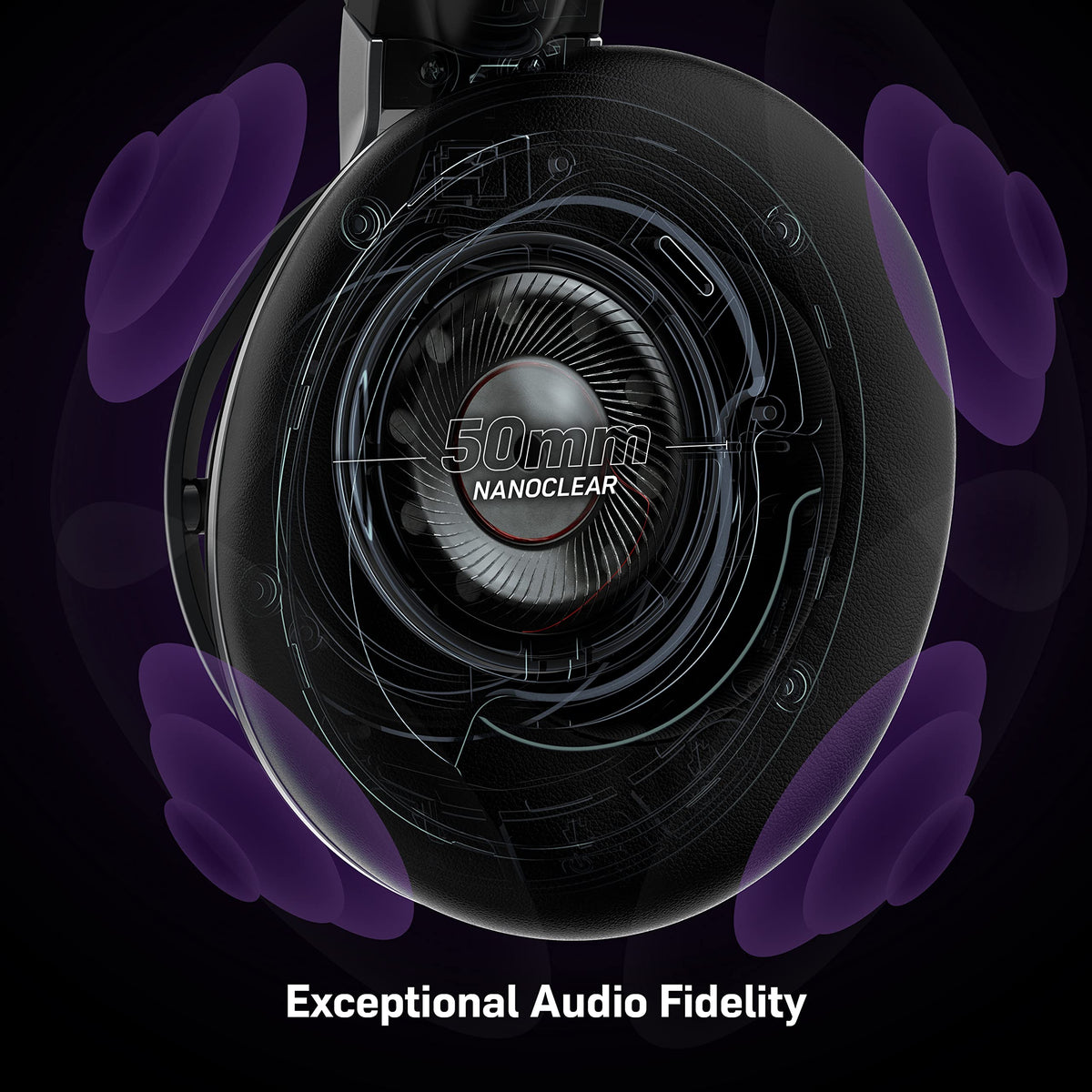 Turtle Beach Stealth Pro Multiplatform Wireless Noise-Cancelling Gaming Headset for PS5, PS4, Playstation, PC, Mac, Switch, & Mobile – 50mm Speakers, Bluetooth, Dual Batteries – Black (Renewed)