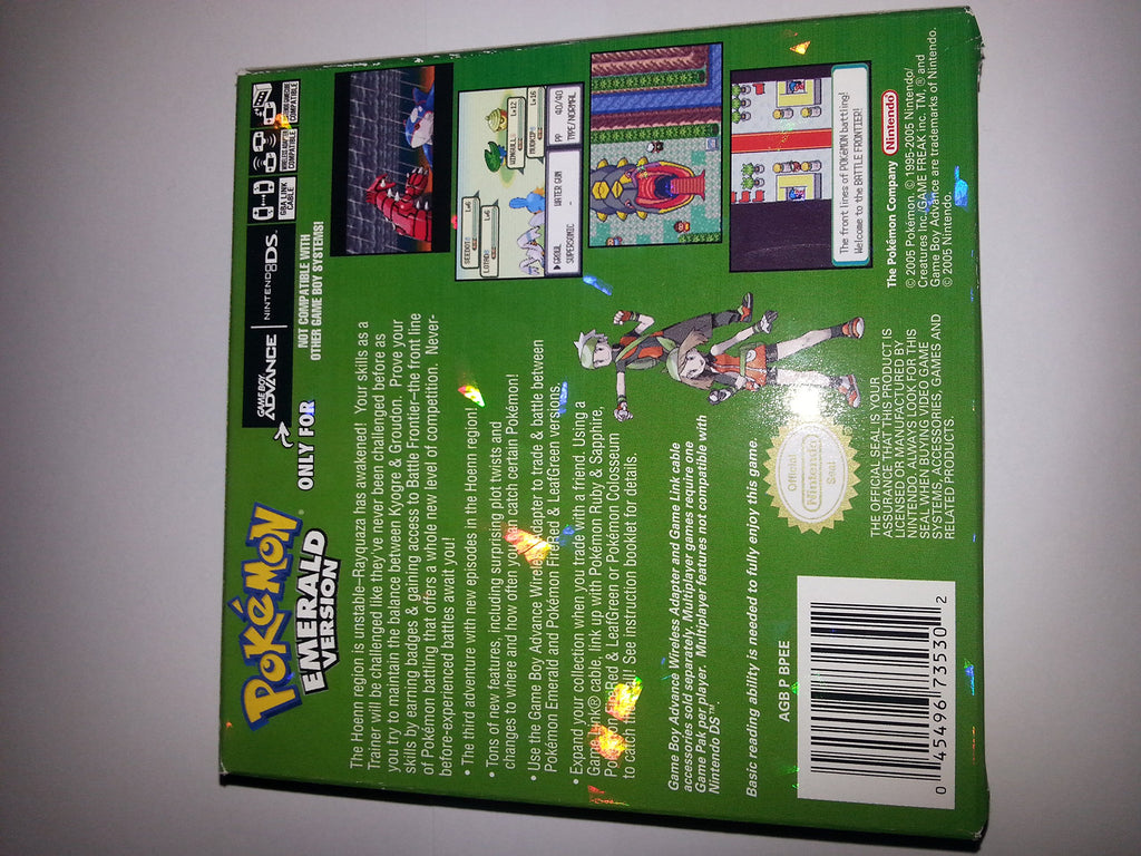 GameBoy Advance - Pokemon Smaragd Edition / Emerald