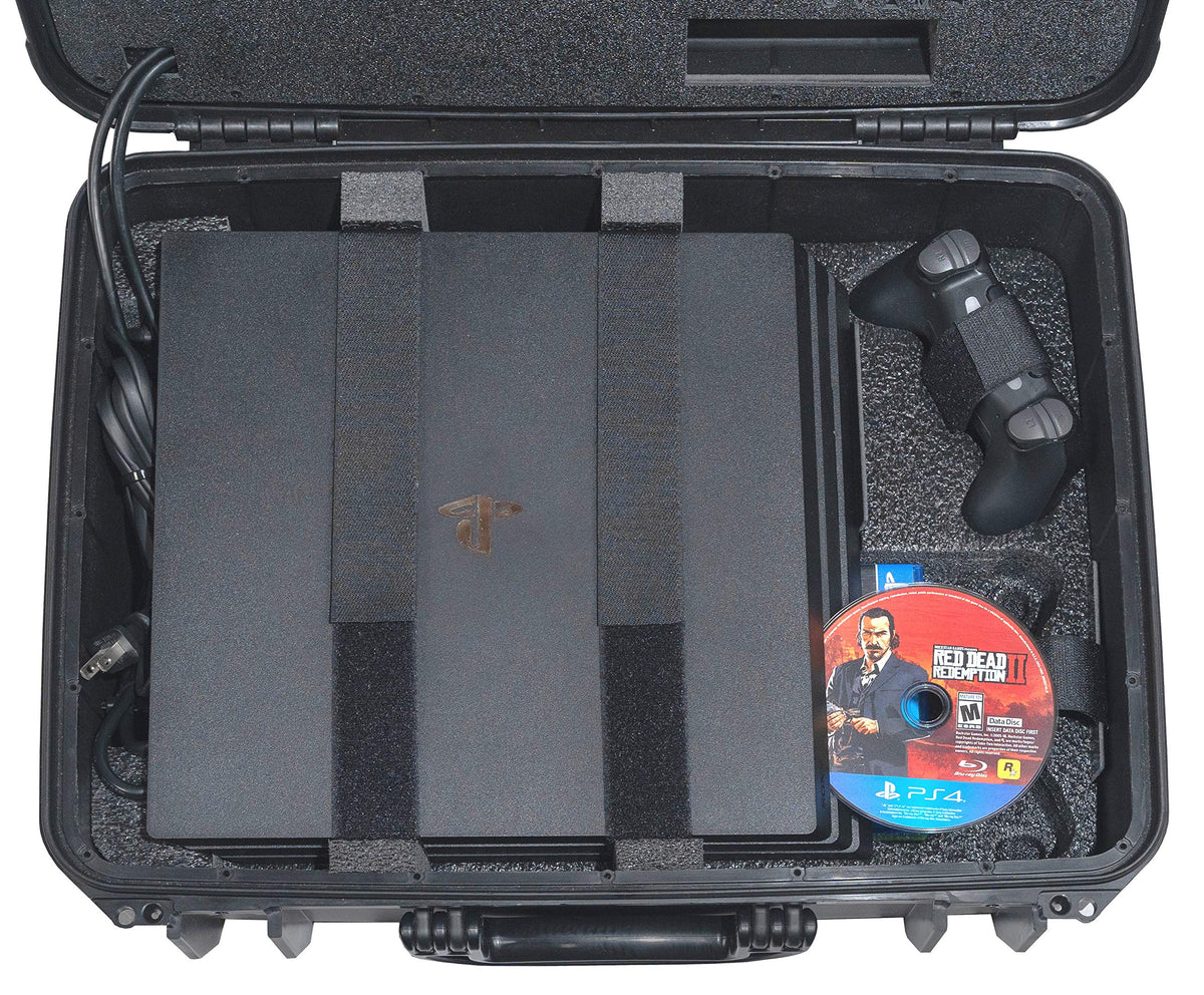 Case Club Gaming Station Fits PlayStation 4 with Built-In Monitor